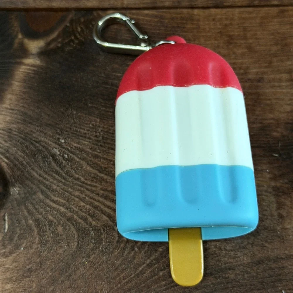 Bath & Body Works Pineapple & Popsicle PocketBac Hand Sanitizer Holder Set 2pc